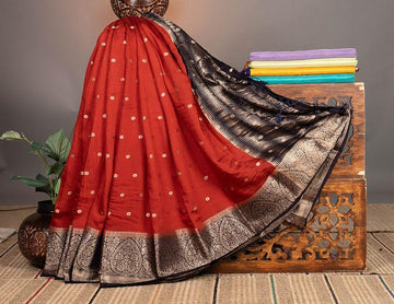 Soft Banarasi Dupion Silk Sarees