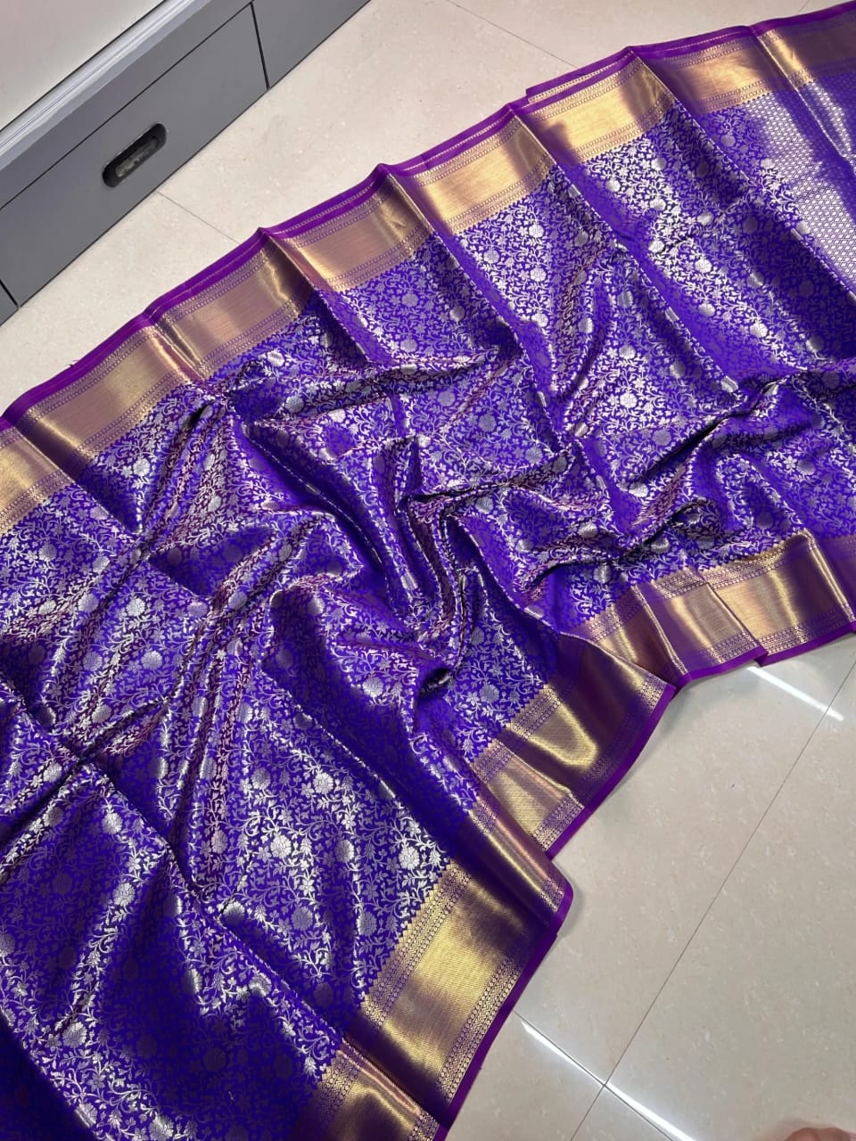 Banarasi Semi Katan Saree