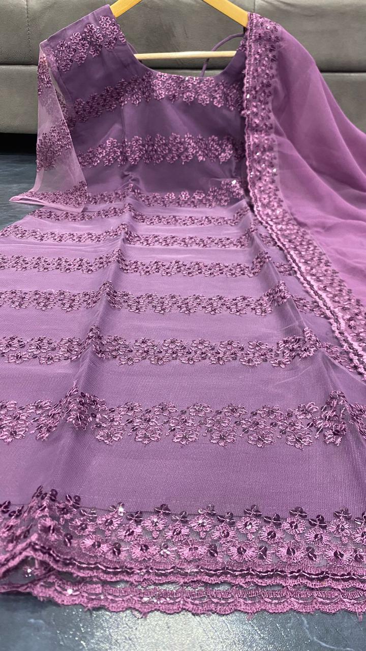 Sequence Work Kurti with Duppata