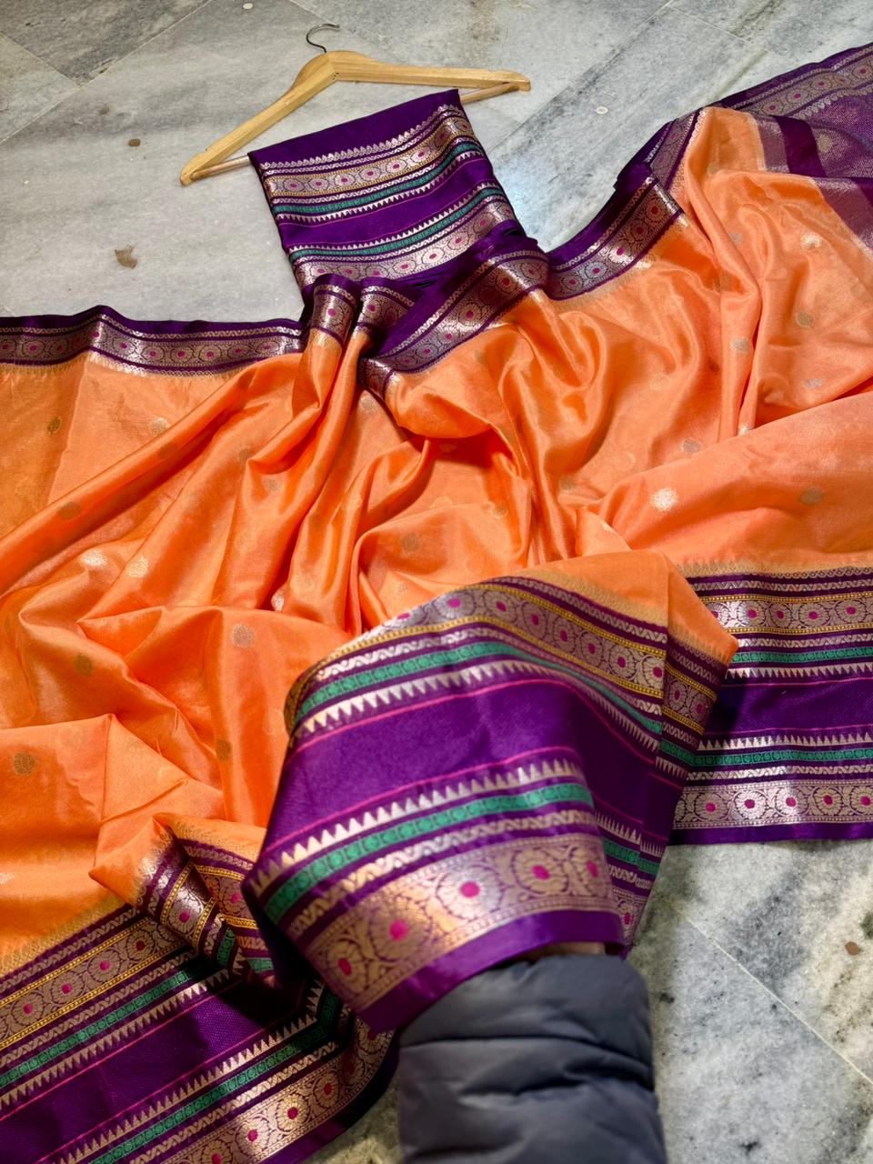 Soft Banarasi Warm Silk Sarees