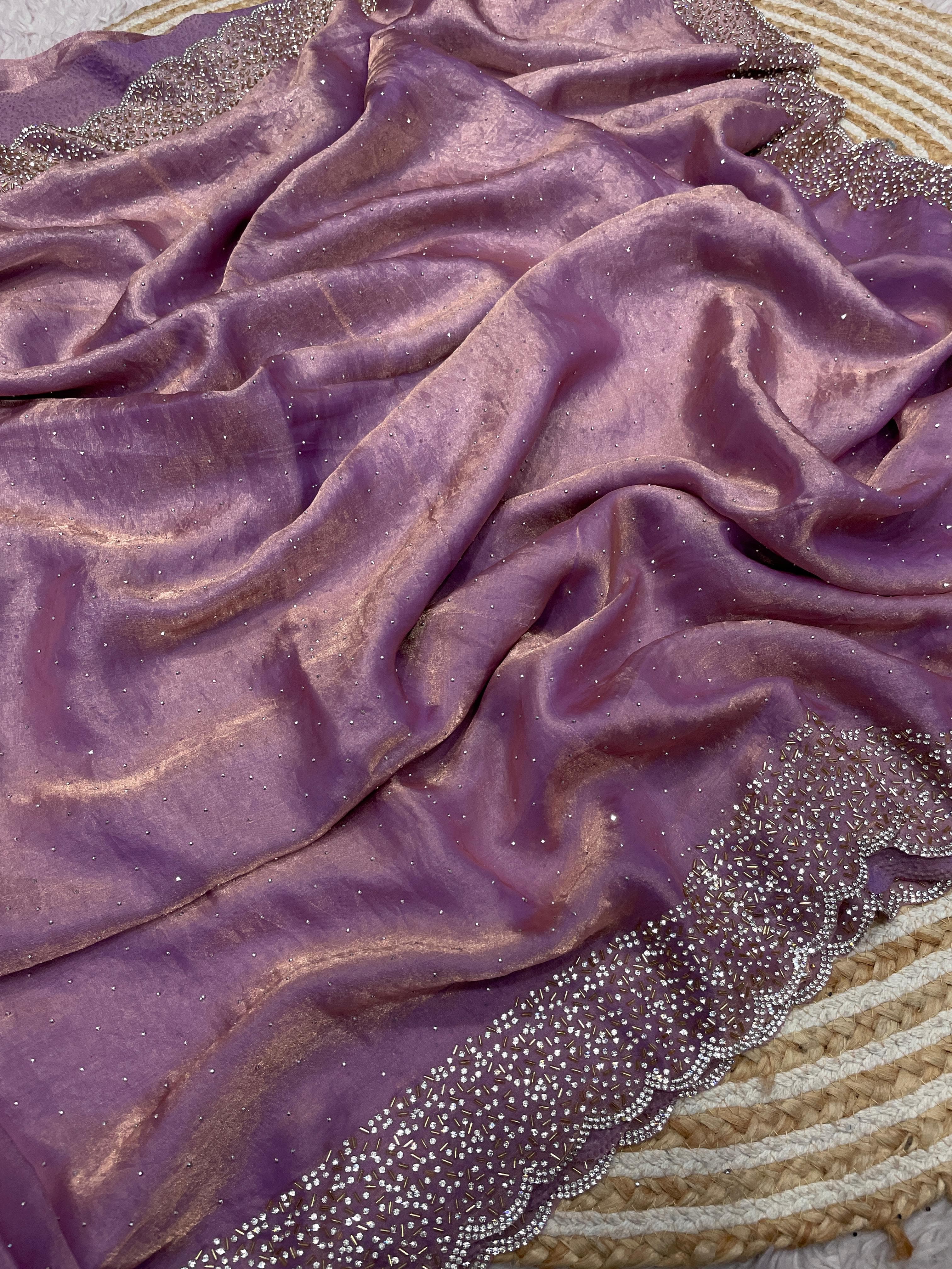 Pure Soft Space Silk Sarees in 20+ Colors