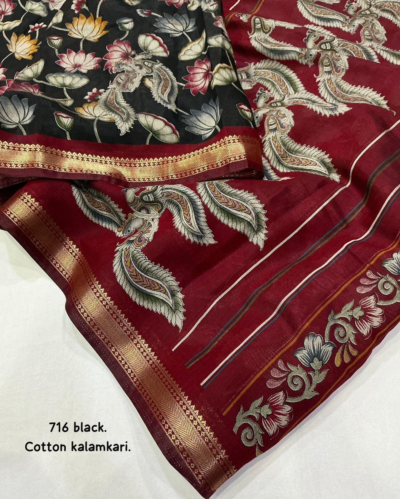 Soft Cotton Style Kalamkari Sarees