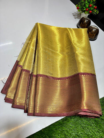 Premium Banarasi Soft Tissue Silk Sarees