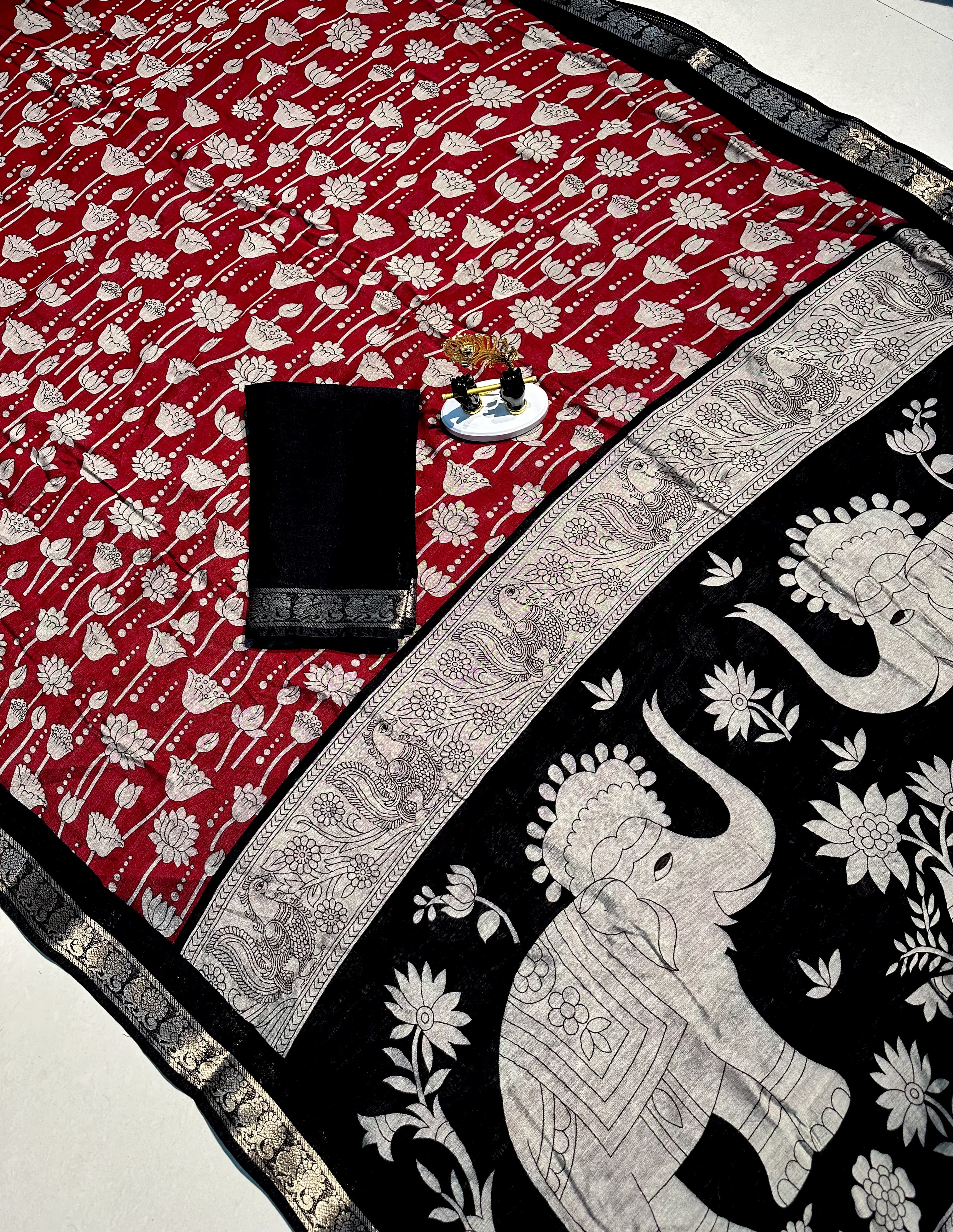 Light Weight Soft Mangalagiri Silk Sarees